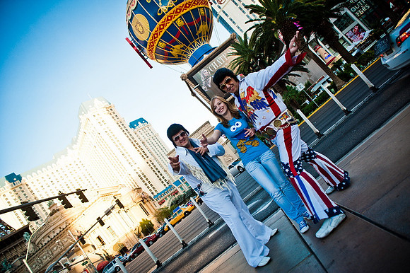 Elvis lebt 2x in las Vegas