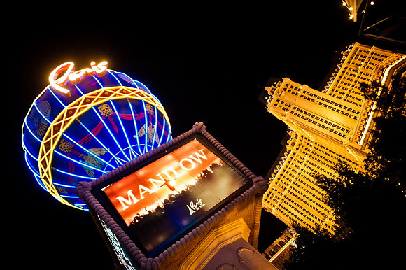 das Hotel Paris in Las Vegas